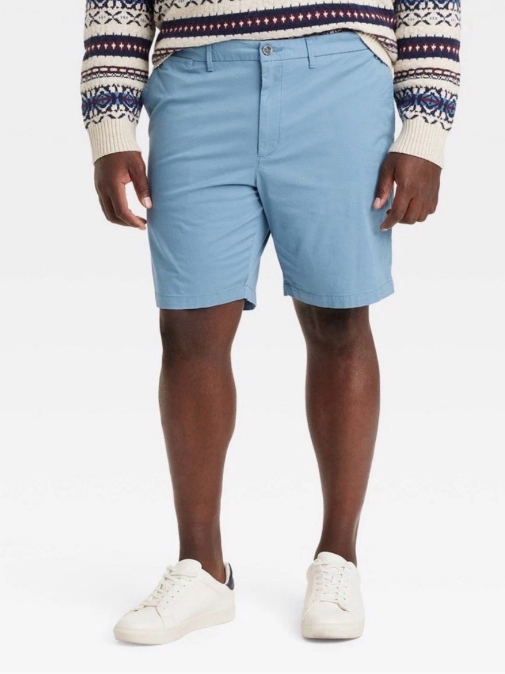 Goodfellow & Co Men's Every Wear 9" Flat Front Chino Shorts
Size 46
Blue
NWT